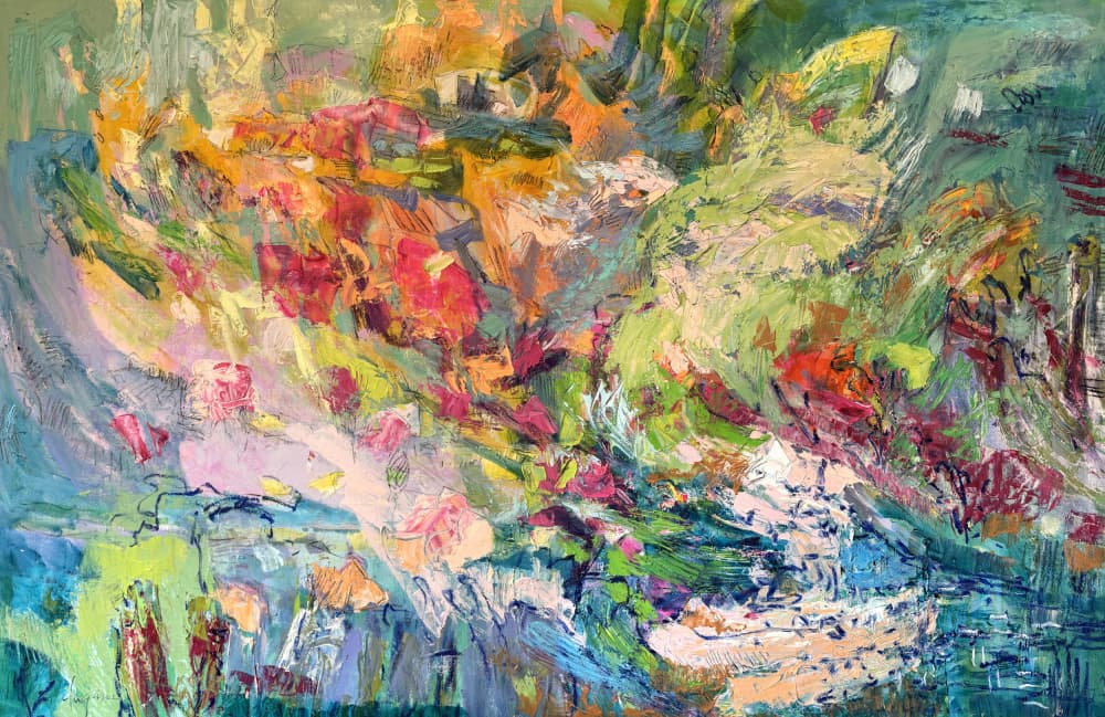  Amon's Blossoms in Full Flourish by Dorothy Fagan — canvas wall art
