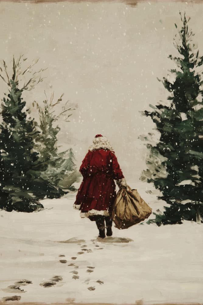 Seeyounextyearsanta by Treechild — canvas wall art