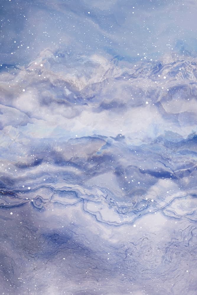 Celestial Currents by uplusmestudio — canvas wall art
