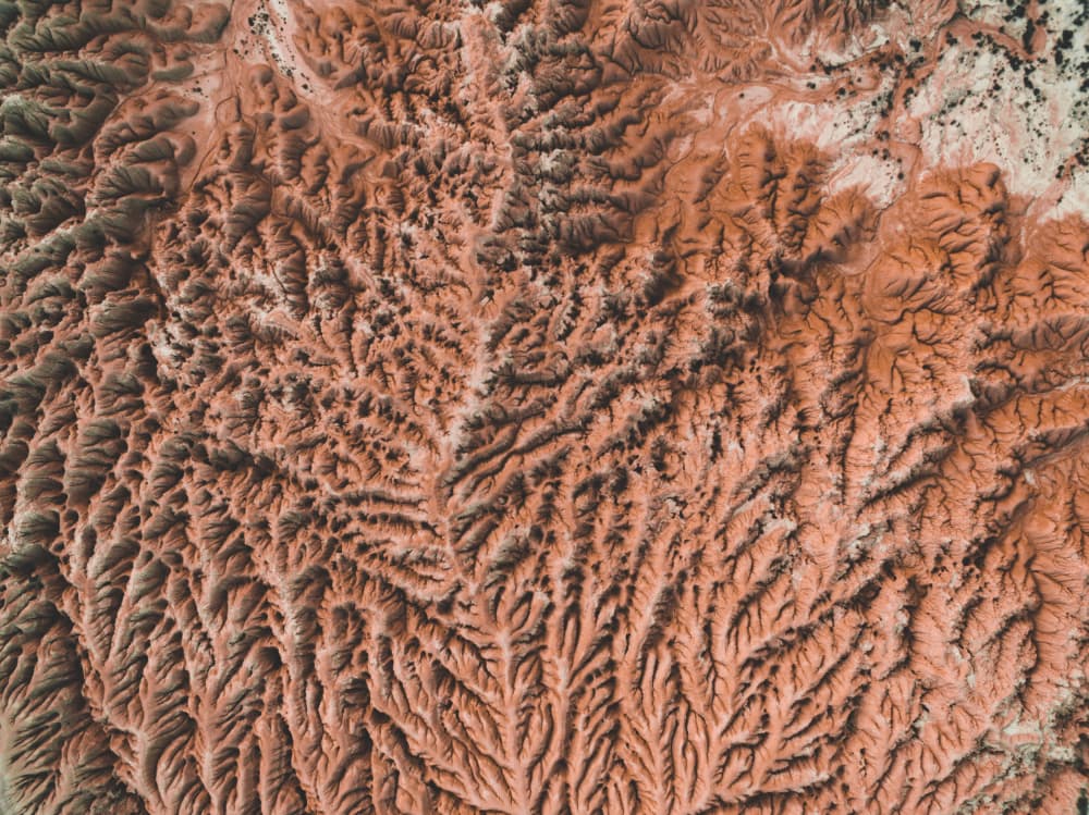 Desert Earth Patterns by Javier Pardina — canvas wall art