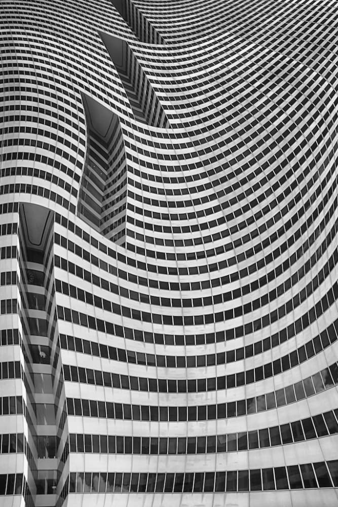 Modern Architectural Curves by Roxana Labagnara — canvas wall art