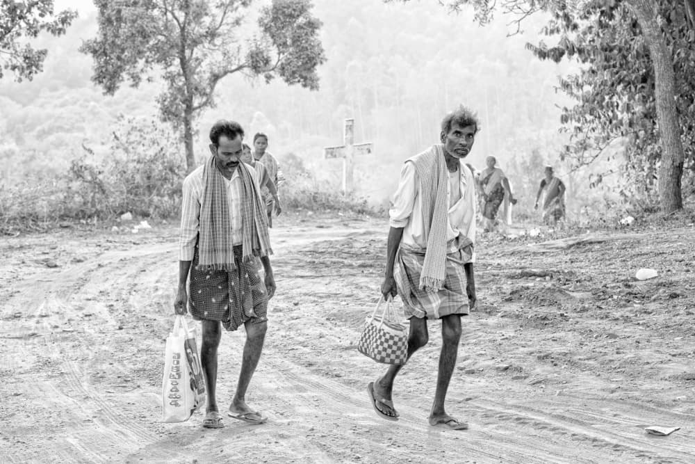Rural Men Walking by Giovanni Cavalli — canvas wall art