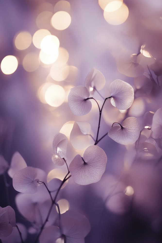 Ethereal Petals by Treechild — canvas wall art