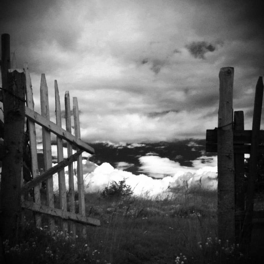 Open Country Gate by Codrin Lupei — canvas wall art