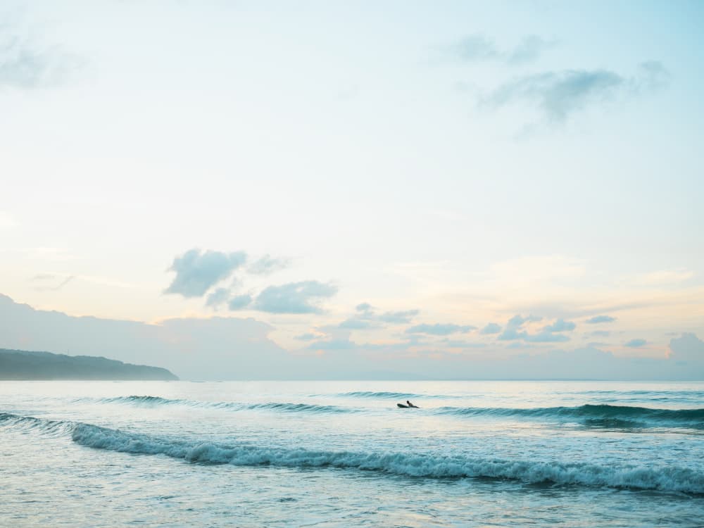 One your board hits the water II by Raisa Zwart — canvas wall art