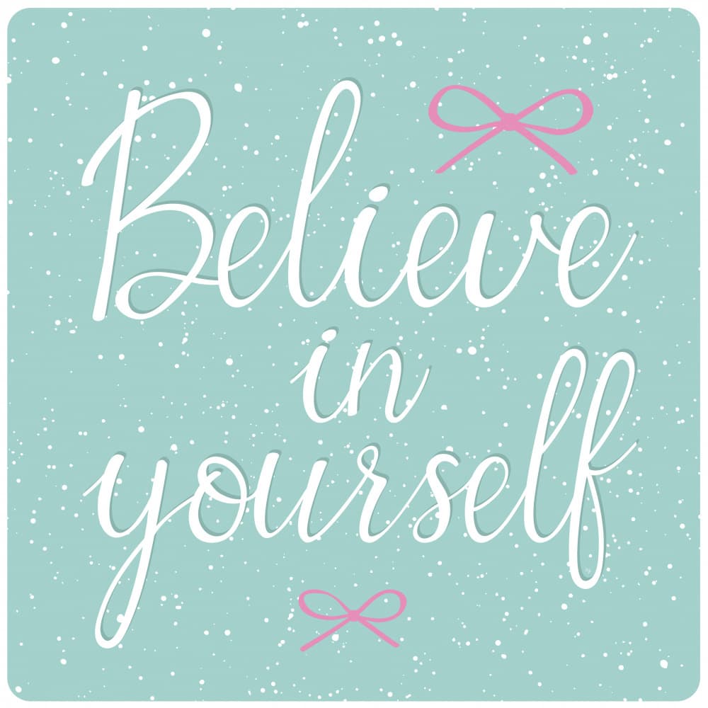 Believe In Yourself by Martina — canvas wall art