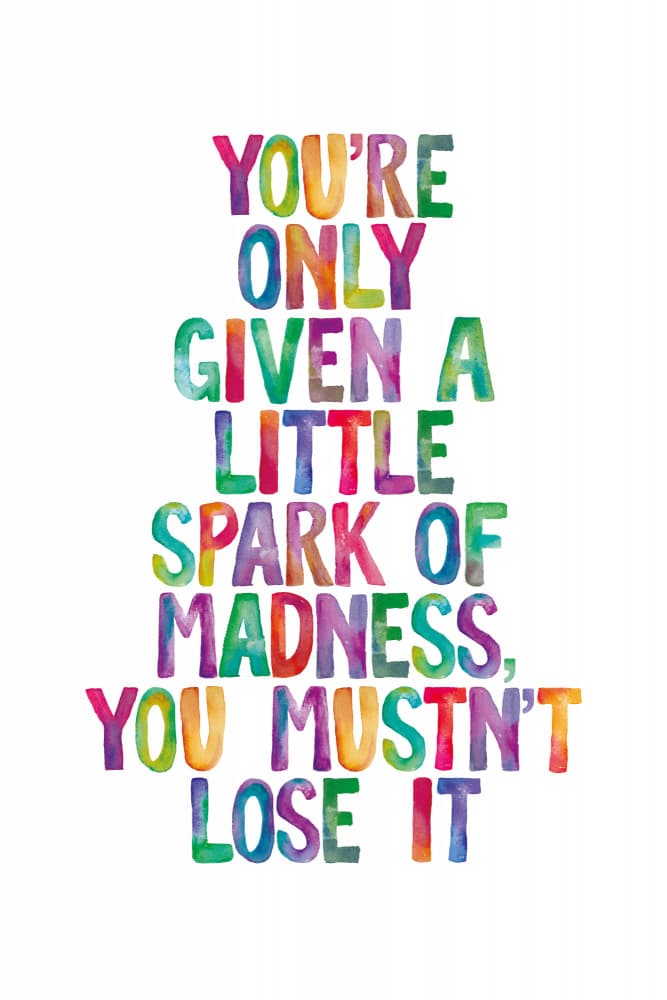 Little Spark Of Madness by Brett Wilson — canvas wall art