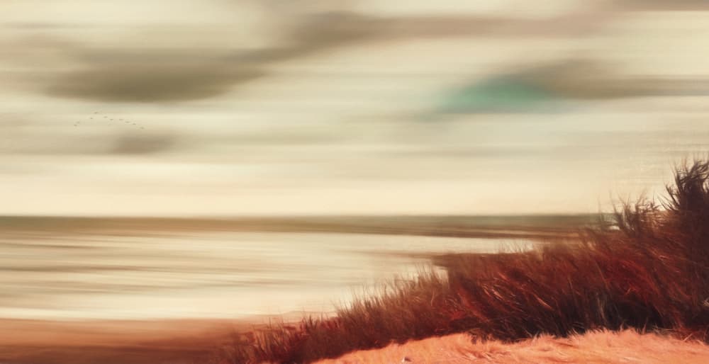 Dreamy Coastal Dunes by Sherin.Abdou — canvas wall art