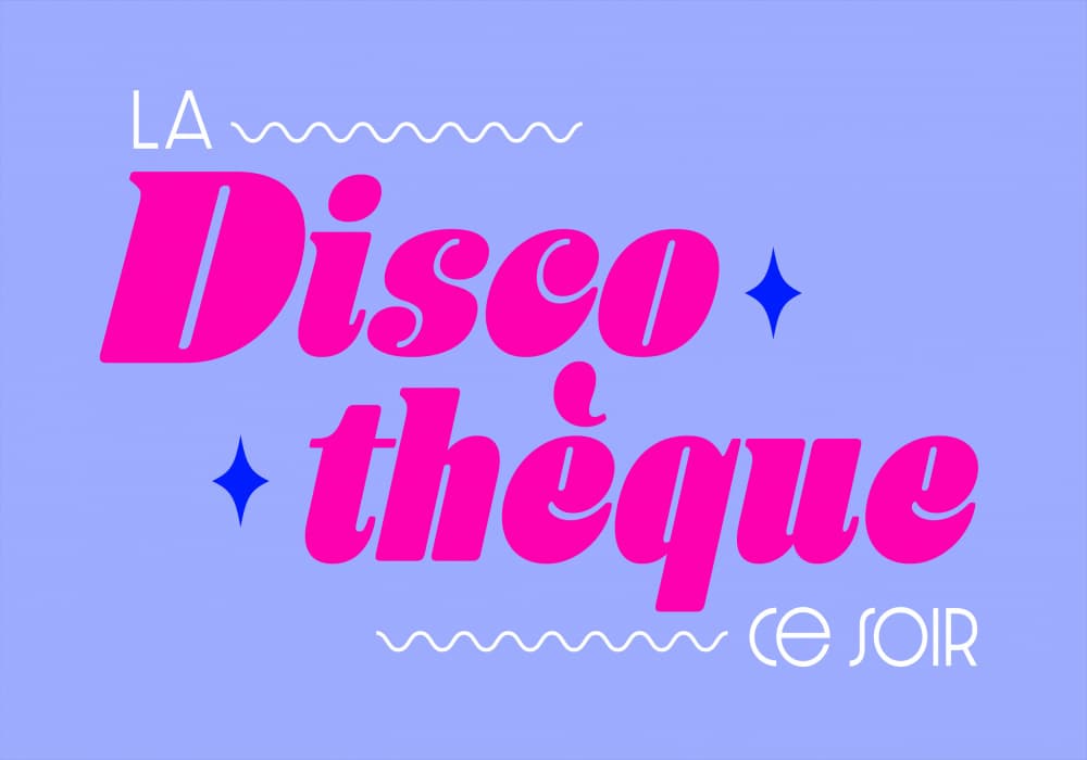La Discothèque Ce Soir by Athene Fritsch — canvas wall art