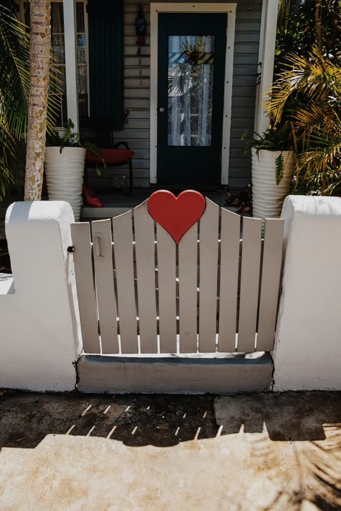 Red Heart Gate by Del Mundo Imagery — canvas wall art