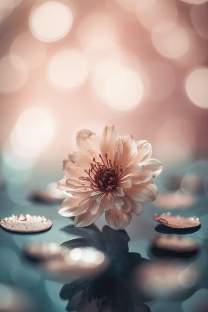 Ethereal Blossom by Treechild — canvas wall art