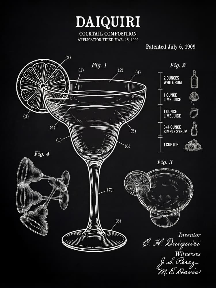 Daiquiri Cocktail Patent