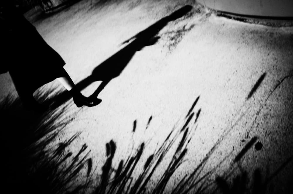 Shadows On The Path by Mi Young Choi — canvas wall art