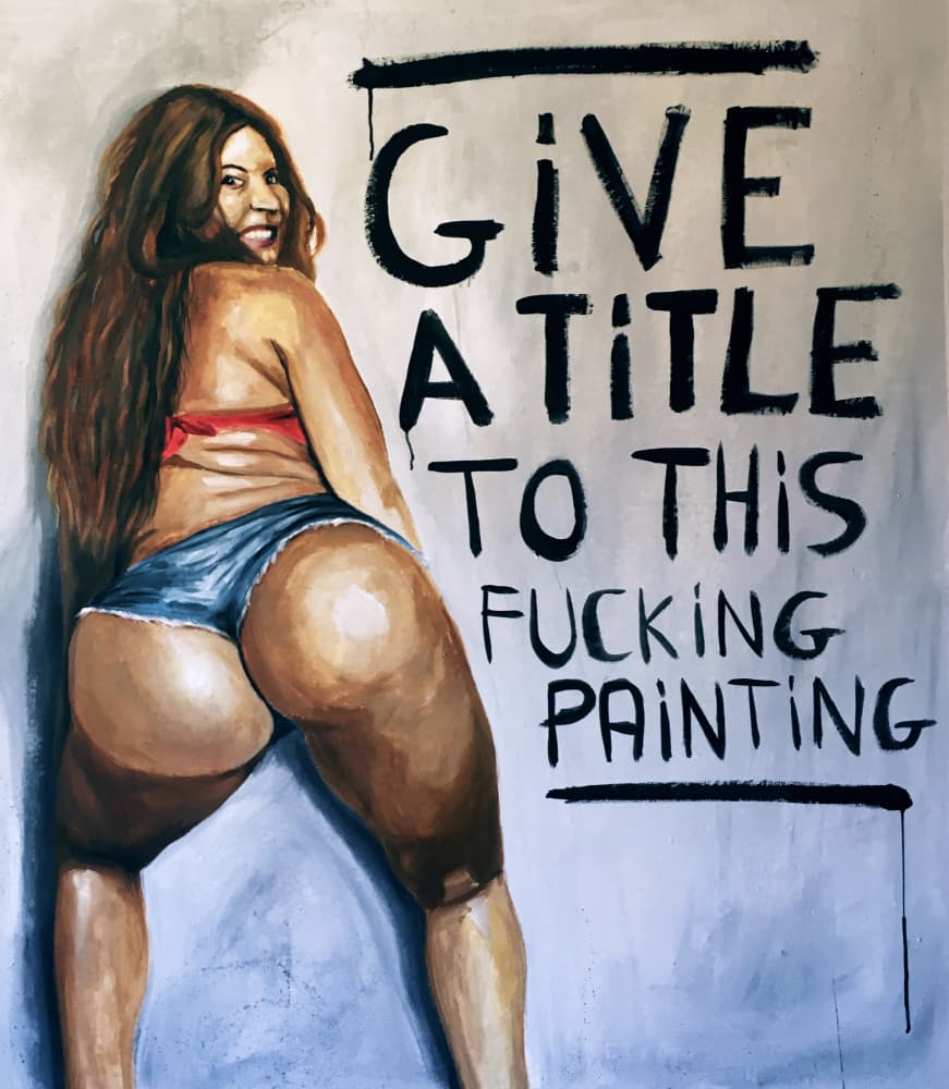 Cheeky Confidence by Gabriel Grecco — canvas wall art