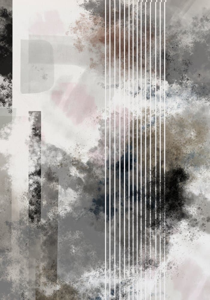 Urban Grunge Geometry by Pictufy Studio II — canvas wall art