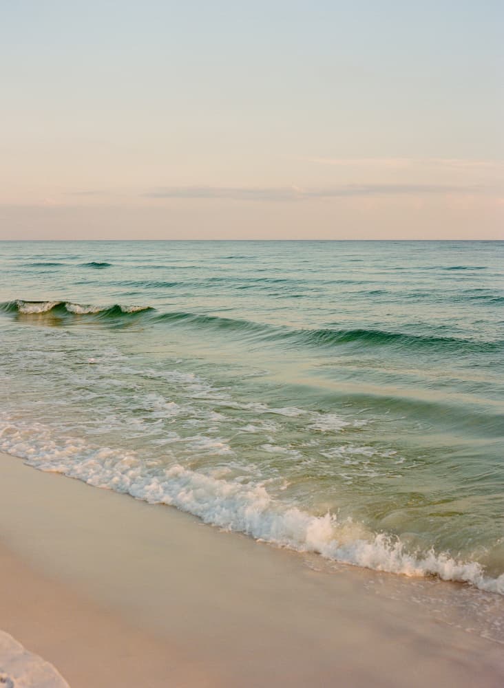 Peaceful Ocean Waves by Bethany Young — canvas wall art