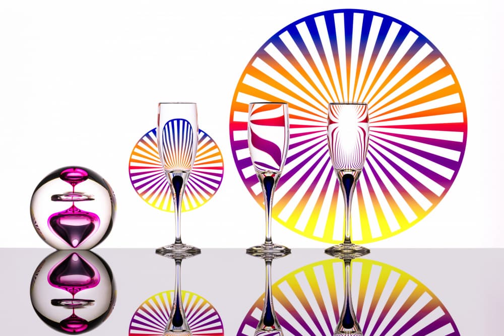 Vibrant Glass Illusions by Renee Doyle — canvas wall art