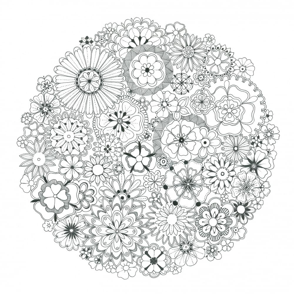 Flowers Bouquet by Isabelle Brent — canvas wall art