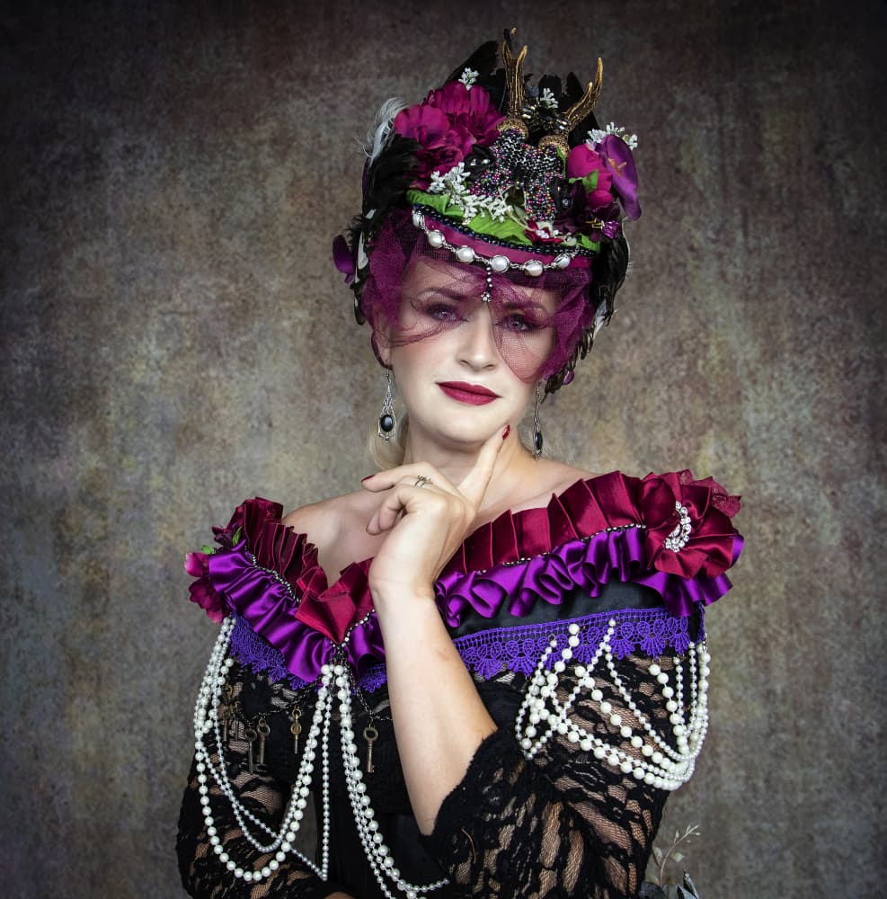 Elegant Steampunk Woman by Daniel Springgay — canvas wall art
