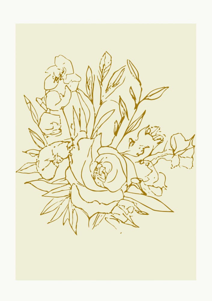 Botanicalineno64 by Treechild — canvas wall art