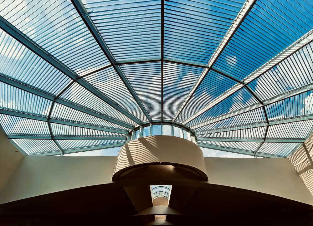 Modern Skylight Architecture by Arnon Orbach — canvas wall art