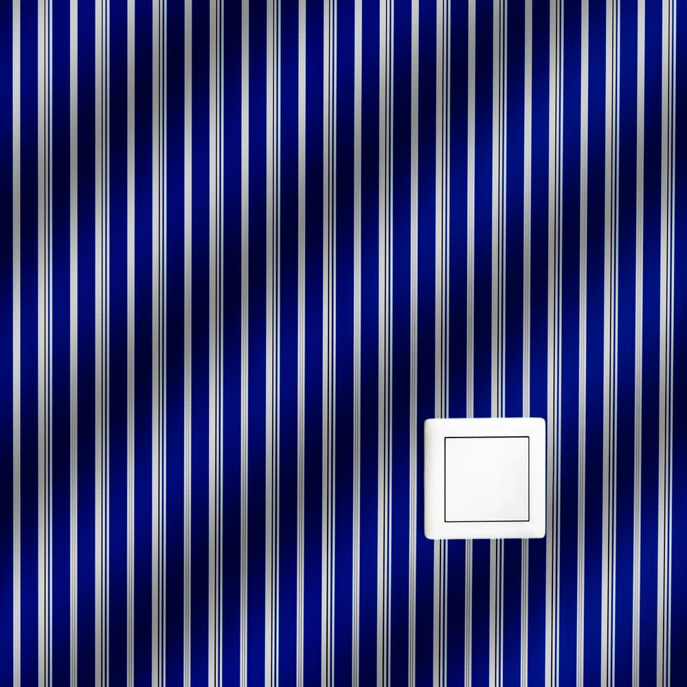 Modern Blue Striped Panel by Marc Huybrighs — canvas wall art