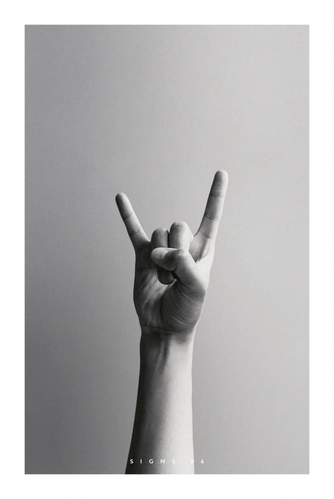Rock On Hand by Sarah Bühler — canvas wall art