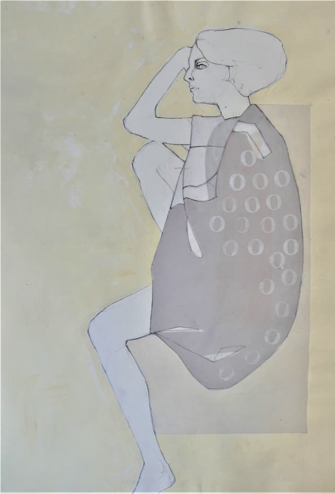 Bauhaus Fashion by Doris Schmitz — canvas wall art