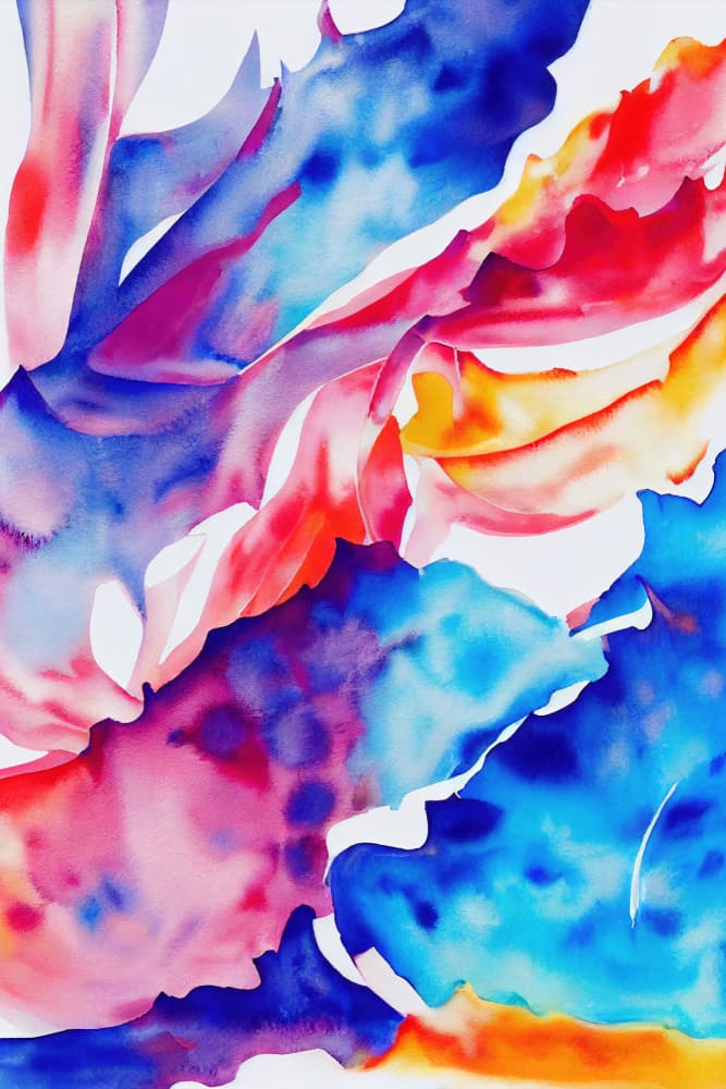 Vibrant Whirlwind by Mauro — canvas wall art