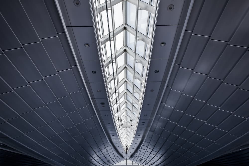 Geometric Skylight View by Sasaki Makoto — canvas wall art
