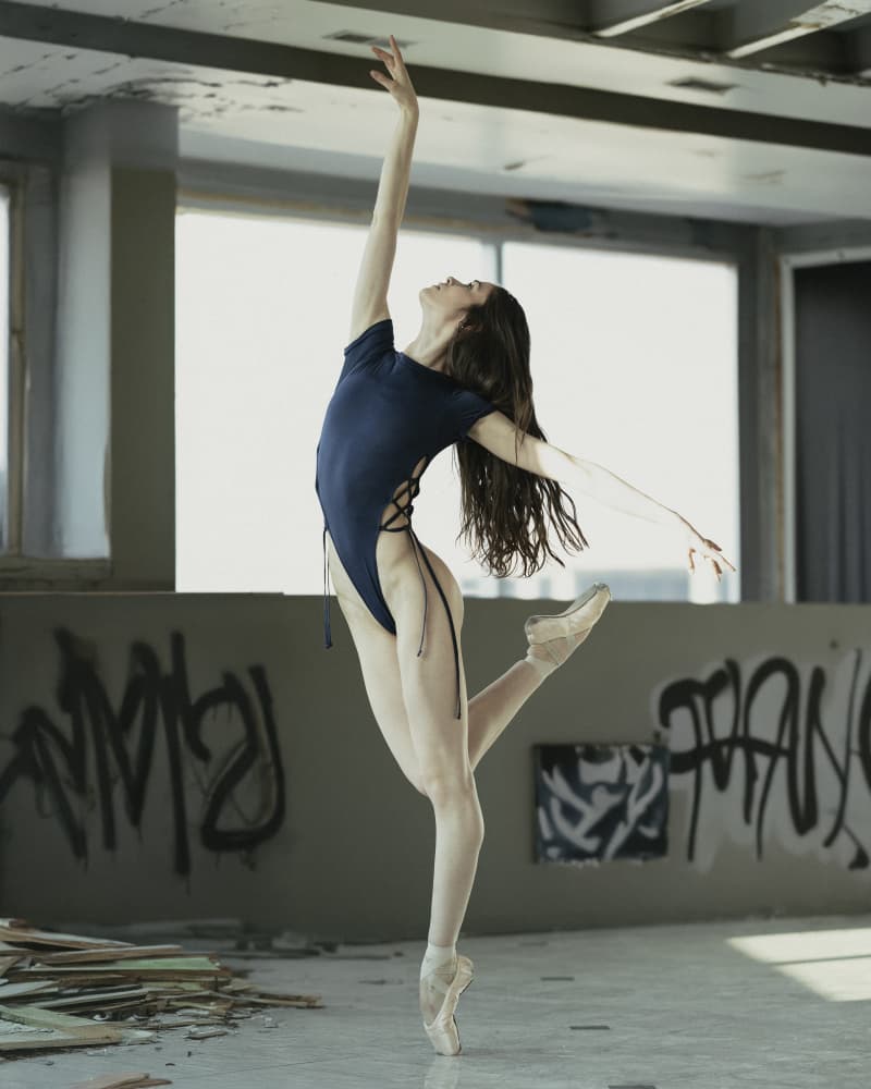 Urban Ballet Elegance by Tyler McAuley — canvas wall art