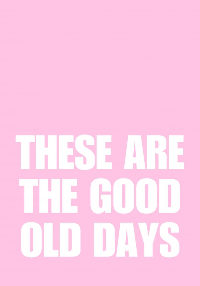 These Are The Good Old Days by Athene Fritsch — canvas wall art
