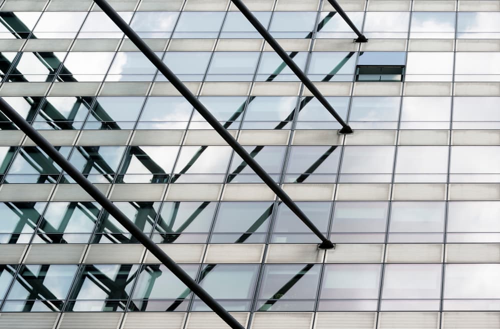 Modern Glass Reflections by Greetje van Son — canvas wall art