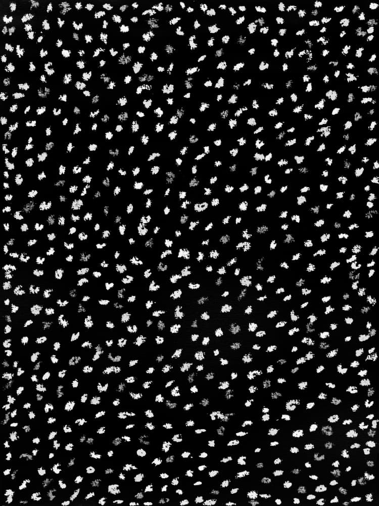 Chaotic Dot Pattern by kathrinmay — canvas wall art
