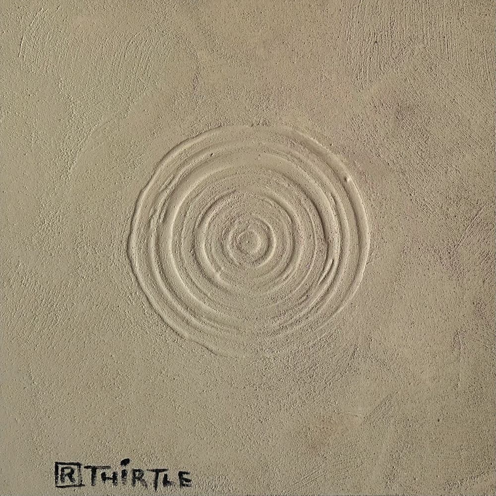 Concentric Sand Ripples by Robert Thirtle — canvas wall art