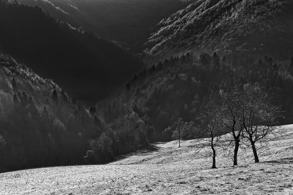 Dramatic Mountain Valley by Jure Kravanja — canvas wall art