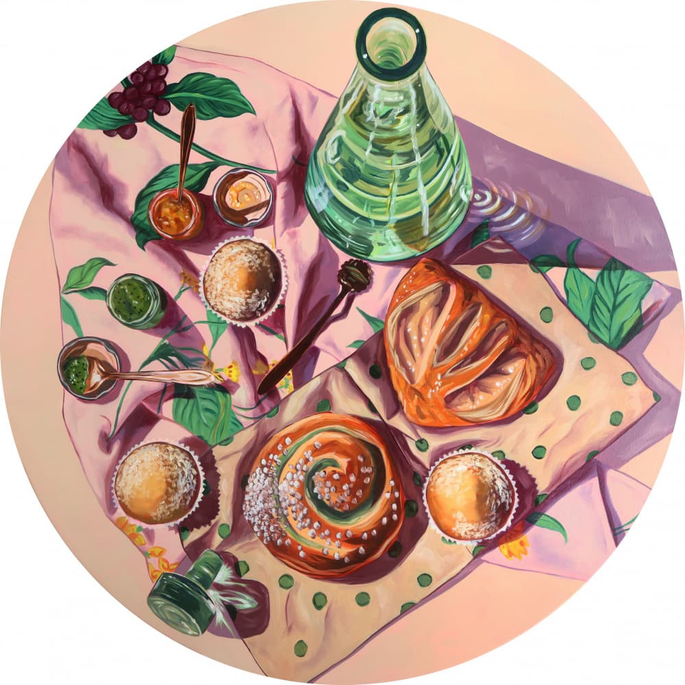 Sweet Morning Brunch by Anna Zdanowicz — canvas wall art
