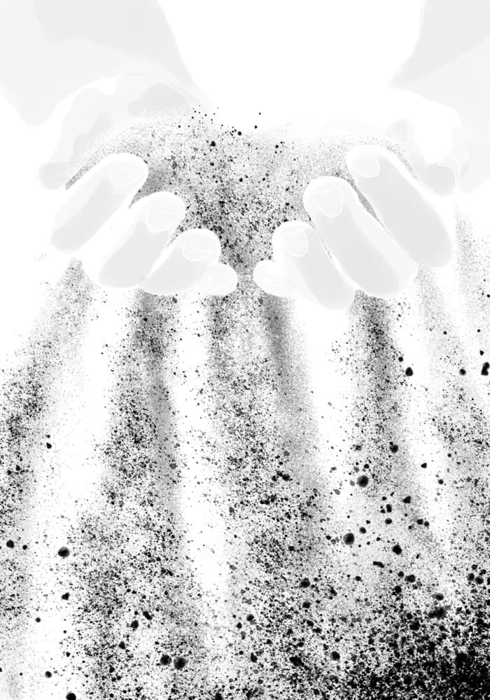 Hands Sand by Pictufy Studio II — canvas wall art