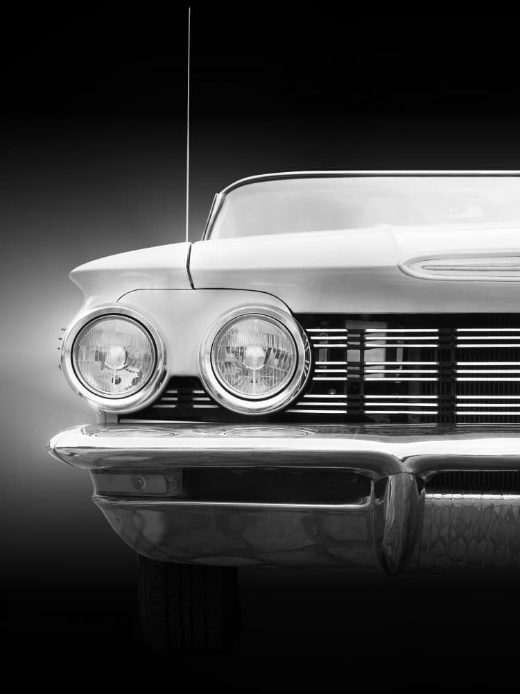 Classic Car Chrome Grille by Beate Gube — canvas wall art