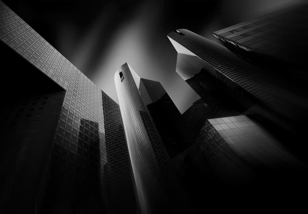 Dramatic City Architecture by Sebastien DEL GROSSO — canvas wall art