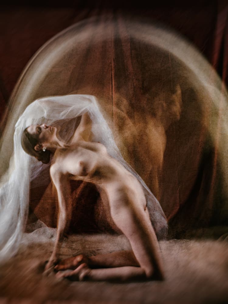 Ethereal Veil Dance by Colin Dixon — canvas wall art
