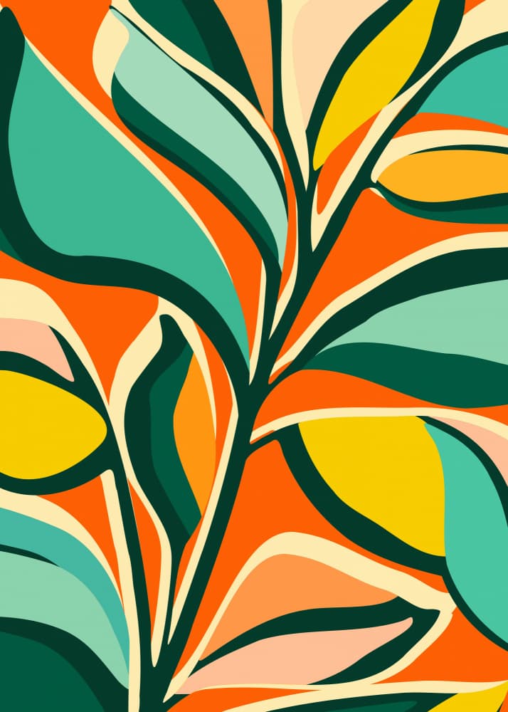 Celebration 5.png by Kristian Gallagher — canvas wall art