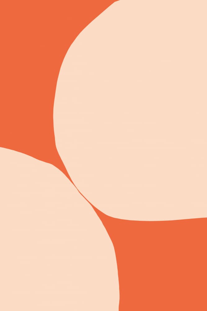 Warm Organic Curves by Treechild — canvas wall art