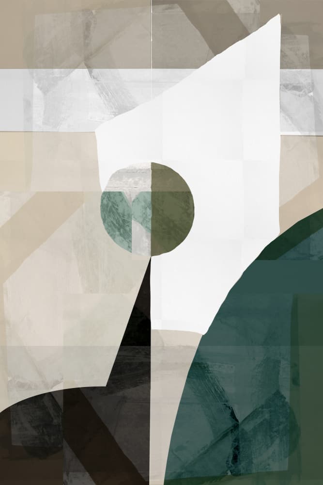 Modern Geometric Harmony by cartissi — canvas wall art