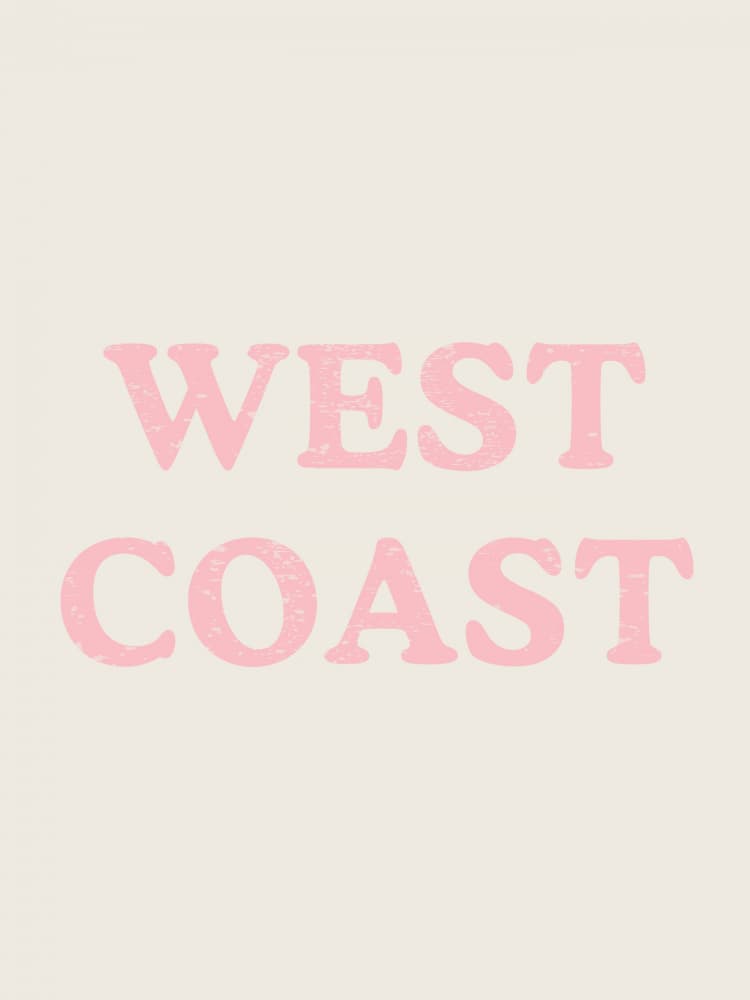 West Coast Vibe by Jolly and Dash — canvas wall art