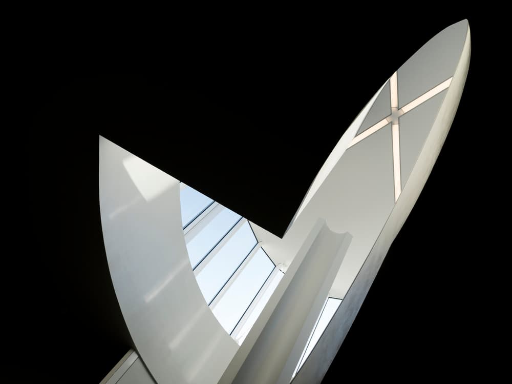 Modern Architectural Curves by Greetje van Son — canvas wall art