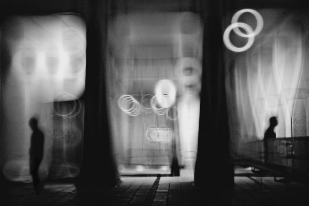 Ethereal Stage Figures by Teruhiko Tsuchida — canvas wall art