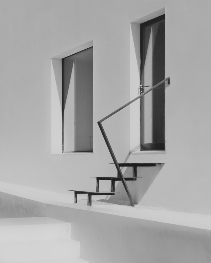 Modern Steps and Shadows by Olavo Azevedo — canvas wall art