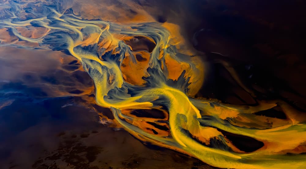 Colorful Glacial Rivers by James Bian — canvas wall art