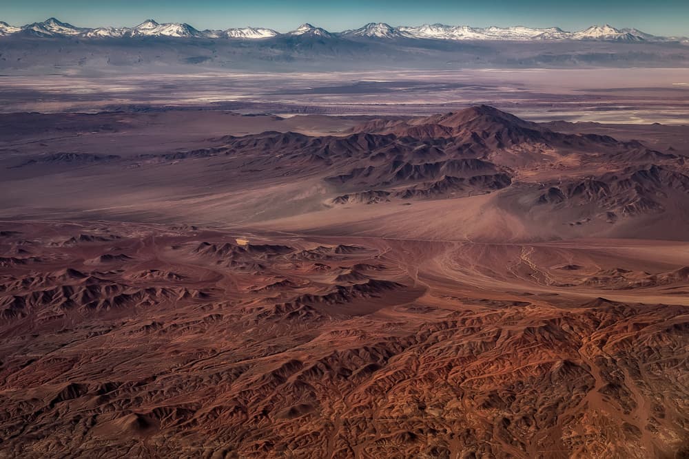 Vast Desert Mountain Landscape by Adhemar Duro — canvas wall art